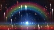 4K Rainbow Shooting Stars - Beautiful Animated Wallpaper HD Background video effect 2160p AA-vfx