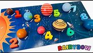 Learn 8 Planets of the Solar System for Preschool Toddlers