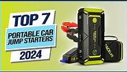 Top 7 Best Portable Car Jump Starters 2024