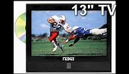 13 Inch Naxa 12 Volt AC/DC 1080i HDTV LCD DVD Combo with ATSC Digital TV Tuner