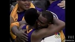 Final 2 mins of 2001 NBA Playoffs Finals Game 5 Los Angeles Lakers V Philadelphia 76ers