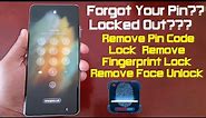 Samsung Galaxy S21 Ultra/S21+ Remove Pin Code Lock |Fingerprint Lock| Face Lock| Get Back Into Phone