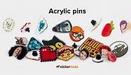 Custom pins | Free shipping | Sticker Mule