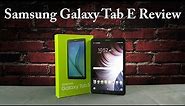 Samsung Galaxy Tab E Full Review with Camera test, Sound, performance & Verdict