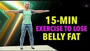 15-MINUTE EXERCISE FOR SENIORS TO LOSE BELLY FAT