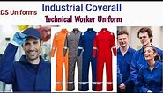 Technical Worker Uniform | Men construction worker uniform for factory staff dress
