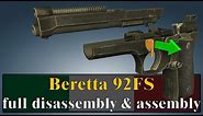 Beretta 92: full disassembly & assembly