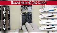 How to disassemble 📱 Huawei Honor 6C (DIG-L21HN) Take apart Tutorial