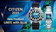 【CITIZEN Watch】Meet UNITE with BLUE, Eco-Drive watches with lustrous blue dials inspired by the sea