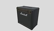Marshall Guitar Amp - Download Free 3D model by D3 (@dentro)