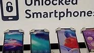 Unlocked smart phones at Walmart