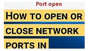 ⭐⭐⭐⭐⭐ How to open ports in a Windows operating system, how to check if the necessary port is open, check the status of all ports, and find out which port is used by a specific program. 🎬 FULL VERSION of the video: https://youtu.be/DhxM9mglrag?si=kXctli6jzR5fIQWb 📃 Windows Firewall: Block Access to the Internet, Inbound and Outbound Traffic (text version): https://hetmanrecovery.com/recovery_news/how-to-use-the-windows-firewall-to-block-application-access-to-the-internet.htm #ClosePort, #OpenPo