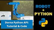 Dorna Robotic Arm: Python API and Programming Tutorial
