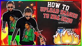 HOW TO MAKE AND UPLOAD YOUR OWN IMAGES TO NBA 2k20!