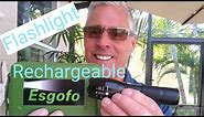 USB flashlight review and how to charge it