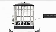Jail for Cell Phones with Timer Prison Lockable Cage