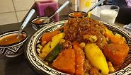 Couscous Marocaine 🇲🇦 De légumes frais et colorés et un mariage de saveurs et d'arômes qui mêle traditions et cultures Marocaine ‼️