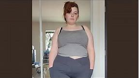 Mini Try On - Plus size flare leggings from Amazon
