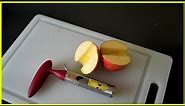 Easiest method to remove Apple cores in seconds - Remove all seeds