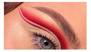 That red eyeliner is looking amazing!