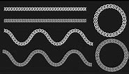 How To Create Vector Chains Design in Adobe Illustrator