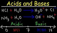 Acids and Bases - Basic Introduction - Chemistry