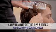 Men's Undercut Tutorial: Razor Over Comb Hair Cutting Technique