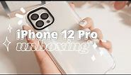 iPhone 12 Pro Unboxing (silver) + Accessories