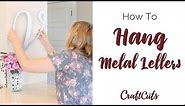 How to Hang Metal Letters - Custom Metal Letters | Craftcuts.com