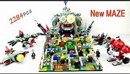 Lego Plants vs Zombies Fighting Final Boss Brick Set (big maze)