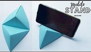 How To Make Paper Mobile Stand Without Glue | Origami Phone Holder | Easy Phone Stand From Paper