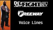 Def Jam FFNY - Freeway Voice Lines