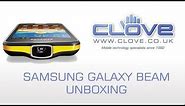 Samsung Galaxy Beam GT-I8530 (Projector Phone) Unboxing & Demonstration