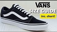 Vans Size Guide & Chart (Do Vans Run Big Or Small?)