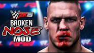 John Cena Broken Nose Mod - WWE 2K15 Mods