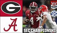 SEC Championship: Georgia Bulldogs vs. Alabama Crimson Tide | Full Game Highlights