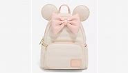 Super Cute Minnie Mouse Pink Tonal Puff Backpack Exclusively At BoxLunch Gifts! | Chip and Company