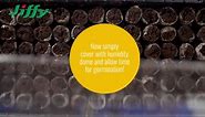Jiffy 72 Cell Greenhouse Seed Starter Kit with 36mm Peat Pellets