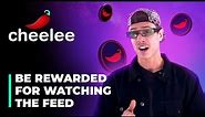 Cheelee NFT glasses: how to get rewards by watching the feed