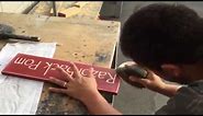 DIY Wood Signs | How To Make a Rustic Wood Sign Using Vinyl Stencil and Spray Paint | Custom Signs