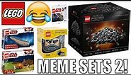 FUNNY LEGO STAR WARS MEME SETS 2!
