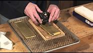 How to Sharpen A Chisel With Diamond Hones and a Honing Guide