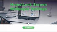 Home & Lock Screen Wallpaper Settings
