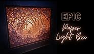 Paper-Cut Light box : How to make an EPIC light with only paper