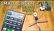 How to Make Receiver Circuit for TV Remote Control Car and Boat!!