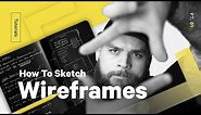 UX Design Process: How To Sketch Wireframes—Web Design Pt 1