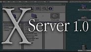 Mac OS X Server 1.0 Demo