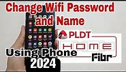How to Change Wifi Password and Name of PLDT Home Fibr Using Phone | PLDT Fibr 2024