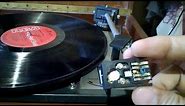 How to detach the headshell of Dual 1019 turntable