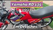 Yamaha RD 135 1993. O Mito 2 tempos da Yamaha!